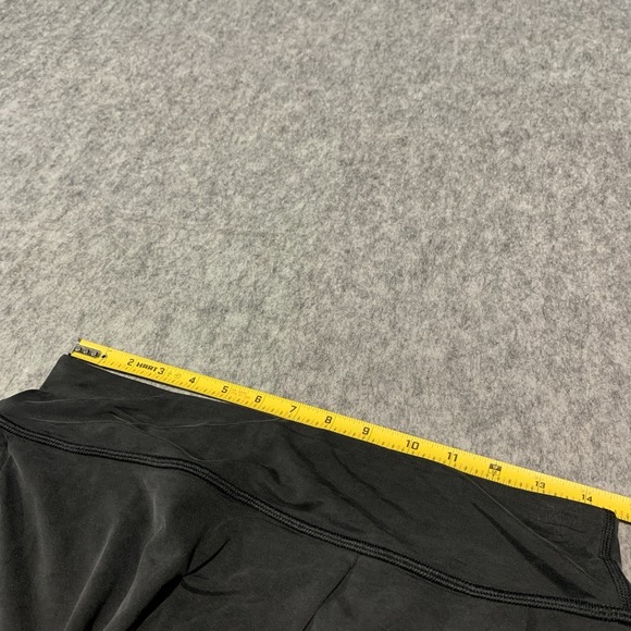 Lululemon Wide Leg HR Pull-On Crop Black Yoga Pant Women's Size 8 - Picture 8 of 12